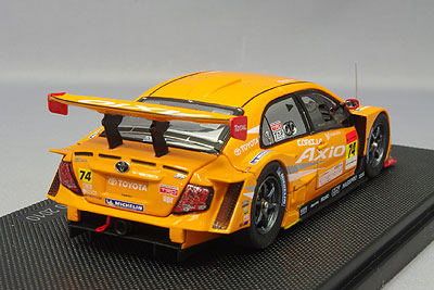 ・エブロ 1/43 カローラ アクシオ apr GT スーパーGT300 2010 #74 オレンジ